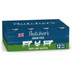 Butchers Tripe Dog Food - 12x400g