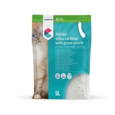 Covetrus Micro Silica Cat Litter with Green Pearls - 5 Litre