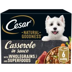 Cesar Natural Goodness Dog Food - Chicken (6x400g)