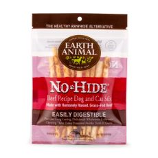 Earth Animal No Hide Dog & Cat Treat - Beef Stix (10 Pack)