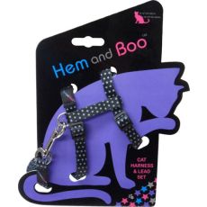 Hem & Boo Kitten Harness & Lead Set - Spotty