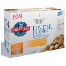 Hills Feline Adult Pouches (Poultry Multi-Pack) 12 x 85g